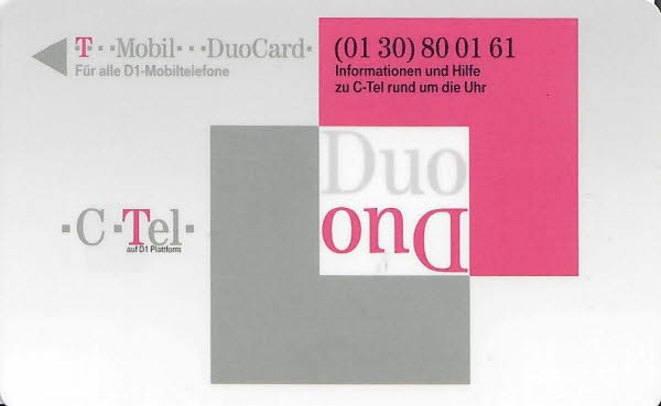 Deutschland: T-Mobile DuoCard