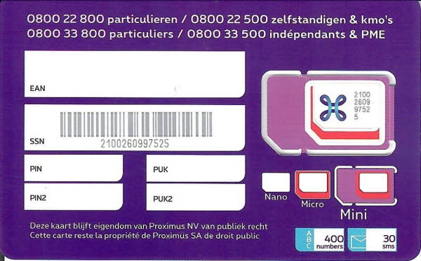 Belgien: Proximus