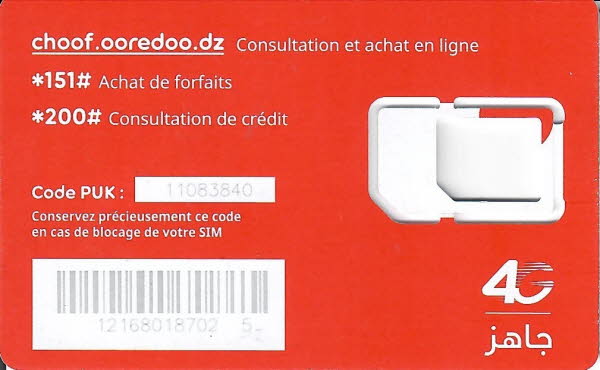 Algerien: ooredoo