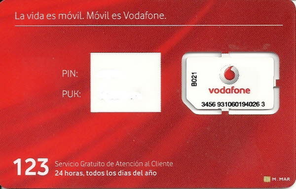 Spanien: Vodafone