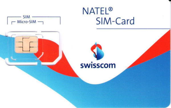 Schweiz: Swisscom SIM/MicroSIM
